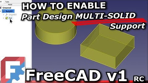 Nieuwe functie in FreeCAD v1.0! Meerdere vaste ondersteuningen in één ontwerpgedeelte (experiment...