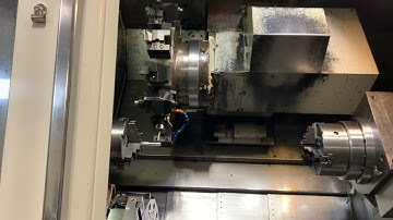 2004, Takisawa, Twin Spindle, Twin Turret, CNC lathe, With Live Tool
