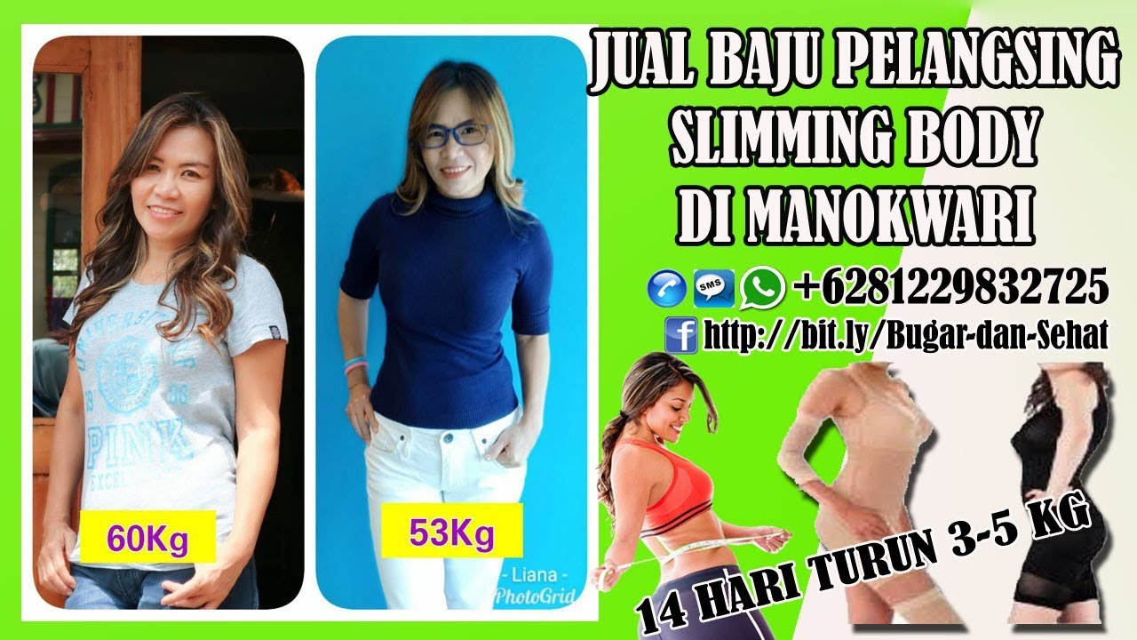 JUAL BAJU PELANGSING SLIMMING BODY DI MANOKWARI WA 081229832725 YouTube