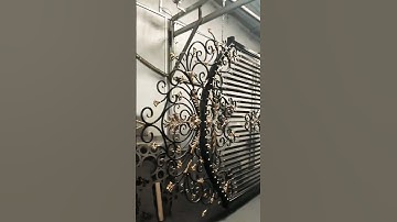 #shortvideo Cửa cổng rào sắt nghệ thuật đẹp #art #artwork #congraodep