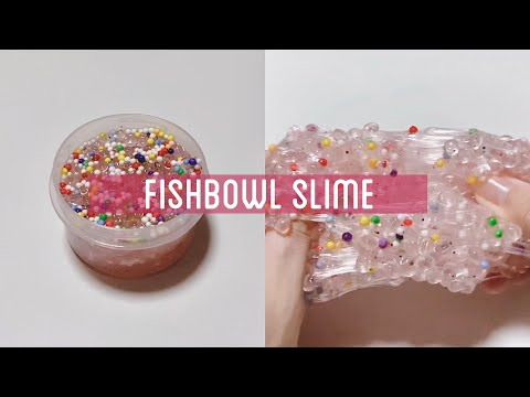 【ASMR】フィッシュボウルスライムの音フェチ