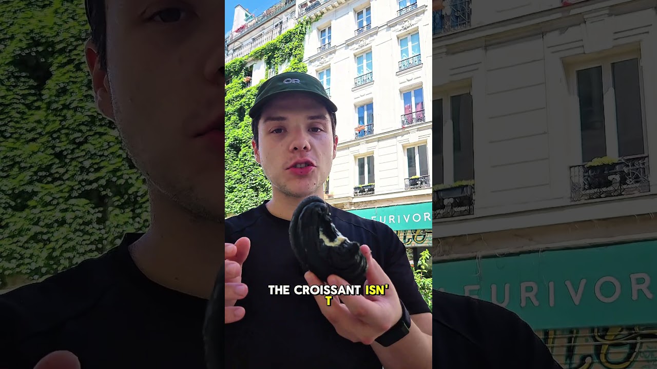 Paris BLACK Croissant 🇫🇷 