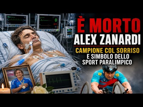 Video È morto Alex Zanardi, campione e simbolo dello sport paralimpico.di Formula 1 e campione di handbike