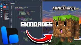 How to Create Entities for Minecraft PE / Bedrock | Bridge v2 Tutorial