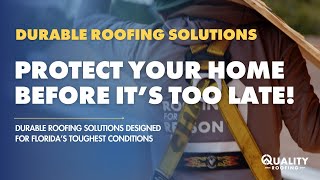 Florida Weather is Tough on Roofs—We Make Sure Yours is Tougher
