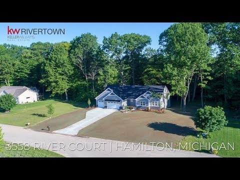 3558 River Court, Hamilton, MI home video tour