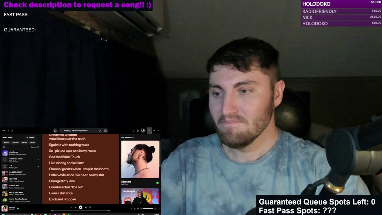 Music reactions! | type !submit for request links
