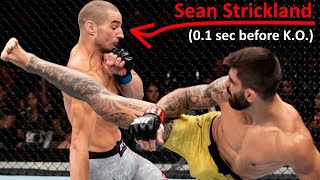 Sean Strickland ALL LOSSES in MMA / When TARZAN Knocked Out
