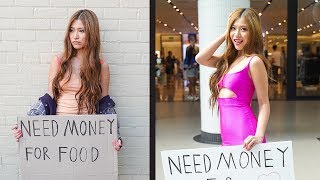 Homeless Girl vs Rich Girl (Social Experiment)