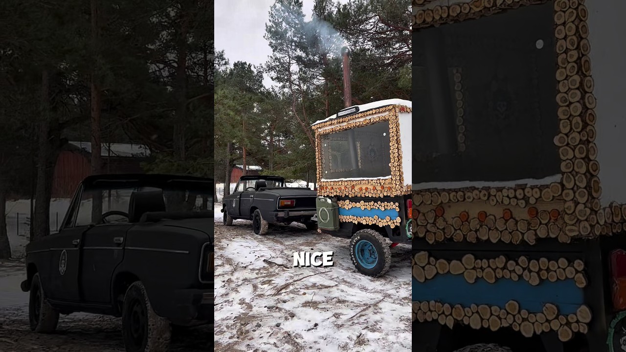 Пляжный день 🏖️ 🏴‍☠️🎥, создаю волны 🌊 на своей кабриолете Lada 😎 