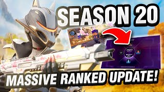R301 Buffed, Crafters GONE, Ranked Changes, NEW MODE - Apex Legends Season 20 updates