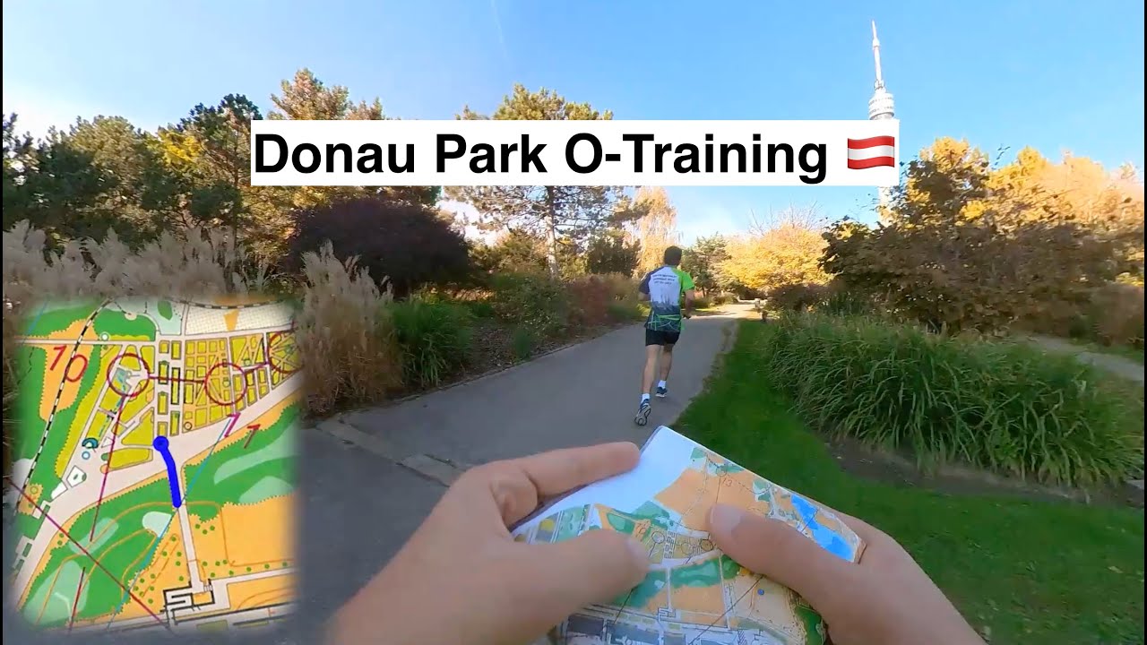 Headcam Orienteering Video | Donau Park Sprint Training 🇦🇹