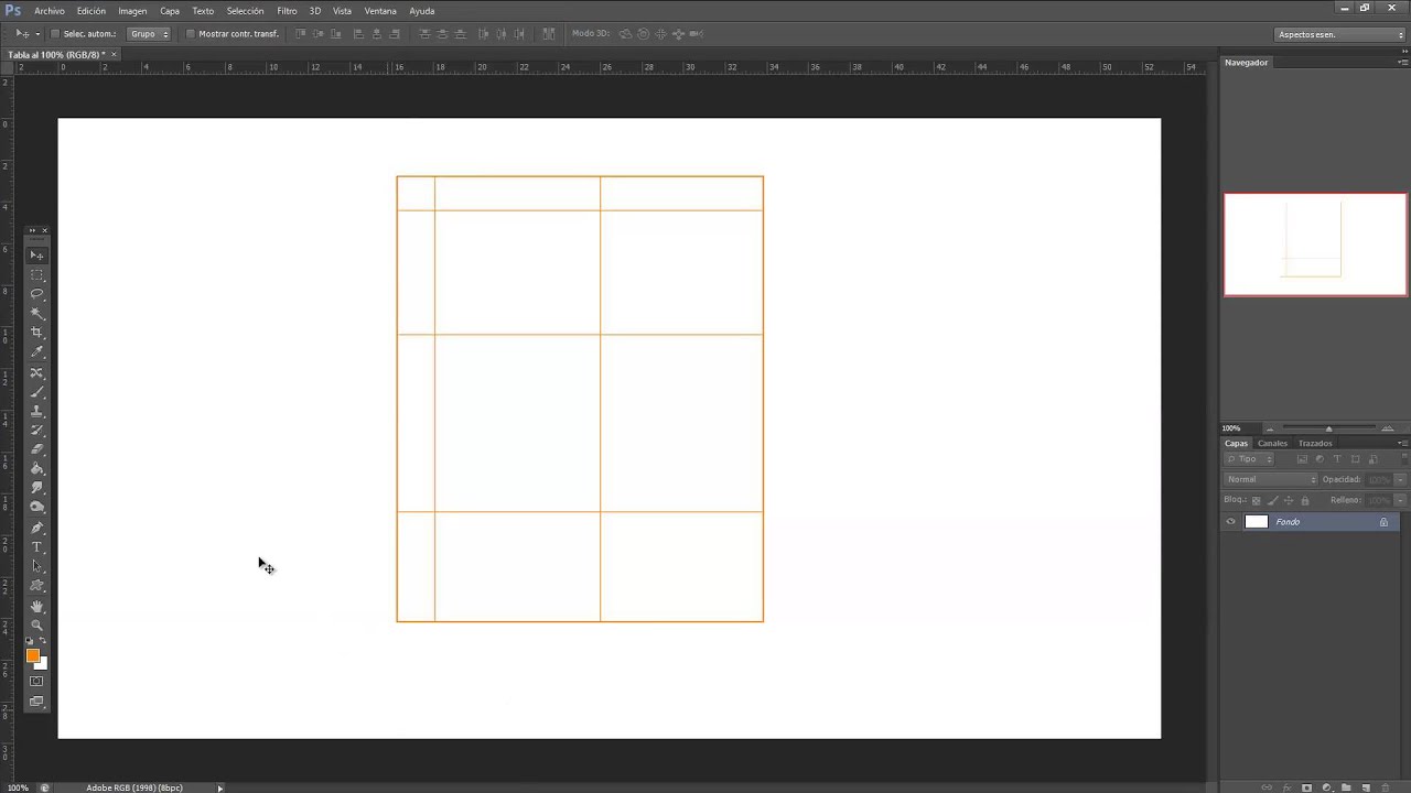 Como Hacer Una Tabla En Illustrator