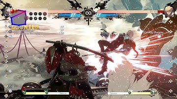 Nagoriyuki Basic CH anti air 6P Combo (Dustloop Wiki)