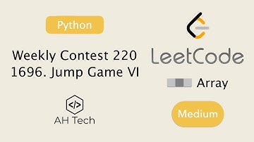 LeetCode 1696. Jump Game VI | Visualization | Python