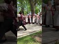 Danse trad qubcoise  impro de gigue qubcoise par la troupe des chamaniers de sainthyacinthe