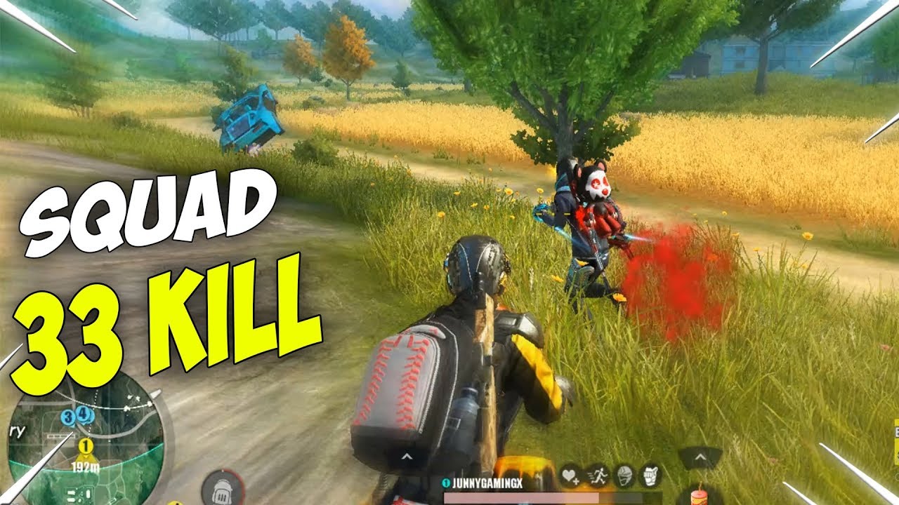 SQUAD 33 KILL insane / ROS Gameplay