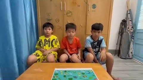 Tiếng Anh Phan Thiết: Simon, Bill and Ben practice talking about Animals- Habitats and Food