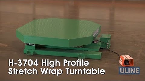 High Profile Stretch Wrap Turntable (Canada)