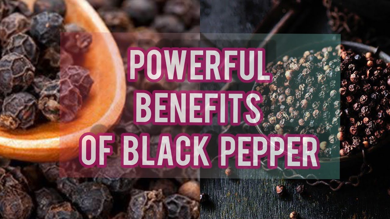 Powerful benefits of black pepper by Great Tips health benefits
