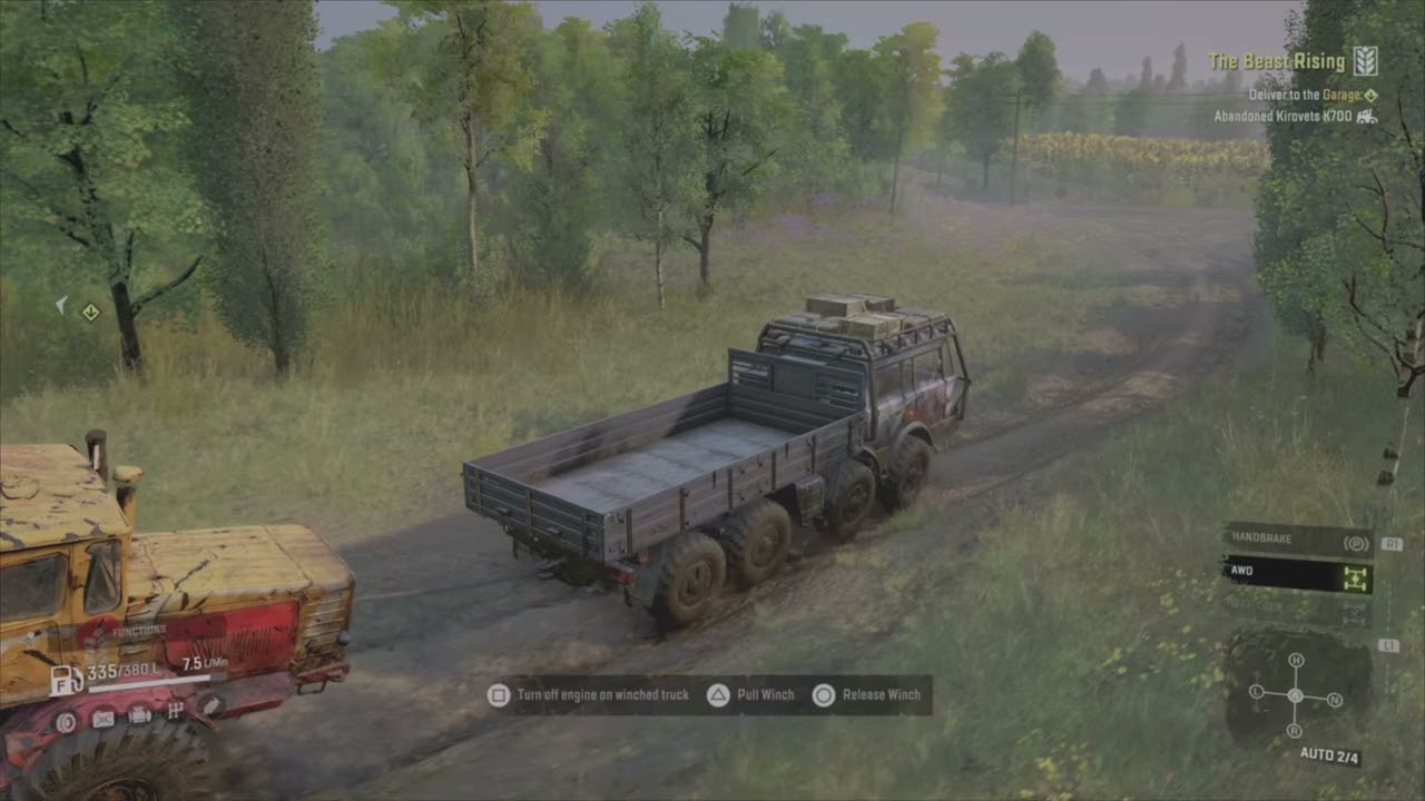 Kirovets k700 Snowrunner