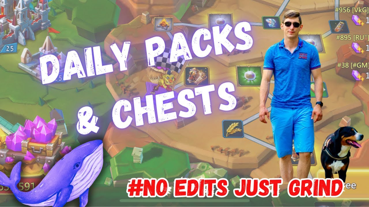 Ep. 1 Daily Chests and Grind #lordsmobile #roadtobaron