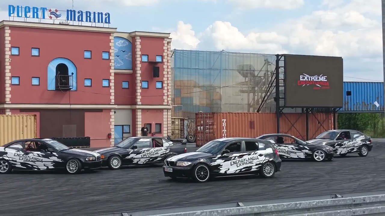 Extreme show drift pokaz Energylandia 2023 cz.1