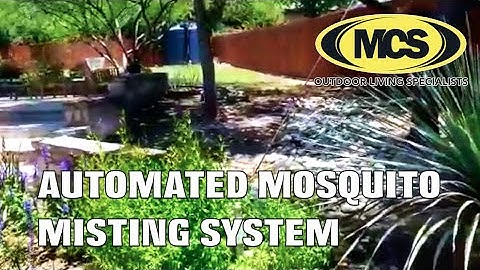 Automated Mosquito/Insect Misting System by MCS Austin