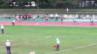 20151004 大田区秋季陸上 男子4×100mR 2組