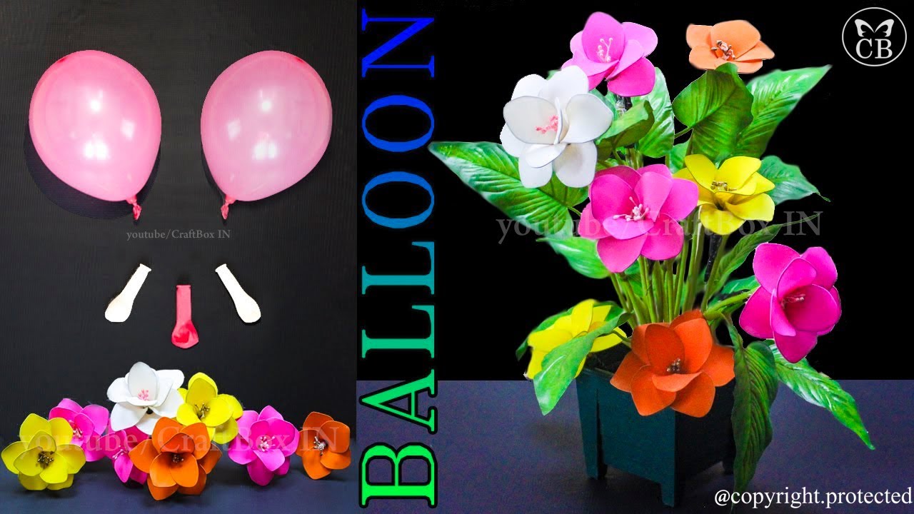 Paper plate flower bouquet - The Craft Balloon