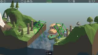 Poly Bridge Level 14 Solution