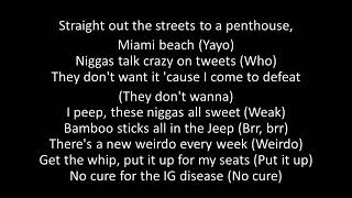 Offset- clout ft cardi b (Lyrics) 👌😎