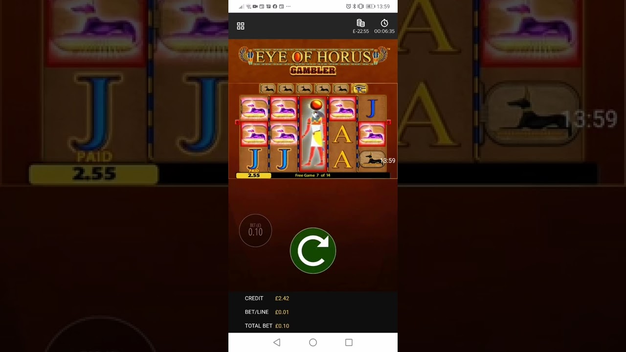 BIG WIN - but was it worth it?? Eye of Horus Gambler Online Slots Bonus Round on Sky Vegas!