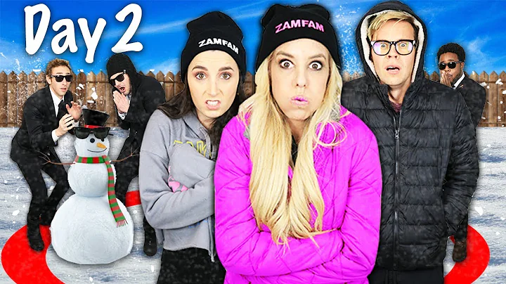 Last to leave FREEZING SNOW wins $10,000 Challenge...