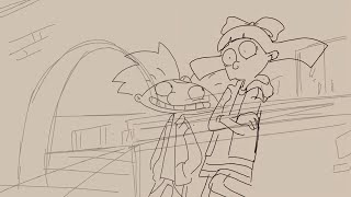 Helga G. Pataki Hangs Out With Arnold Shortman Animation by nebelihood