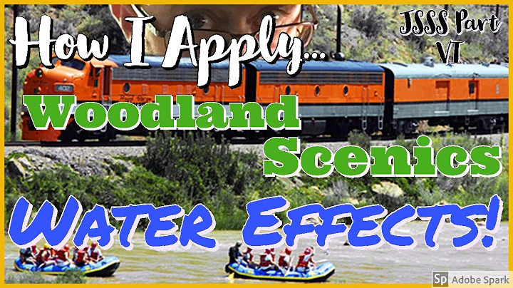 How I Apply Woodland Scenics Water Ripples & Waves to Create Rapids on South Boulder Creek - N Scale