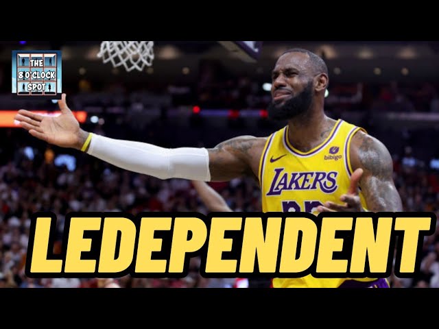 Are The Lakers TOO Lebron Dependent? | 8 O'Clock Spot Clips