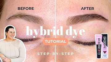 Hybrid Dye & Brow Mapping Tutorial | Noemi Dye