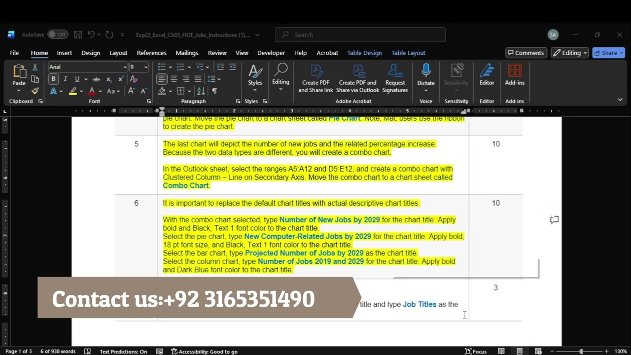 Exp22_Excel_Ch03_HOE_Jobs | Exp22 Excel Ch03 HOE Jobs | Excel_Ch03_HOE_Jobs