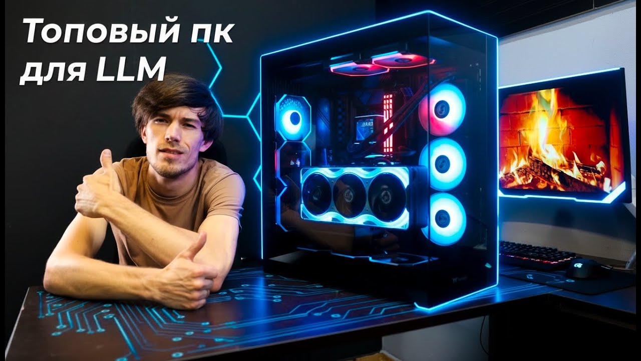 Сборка рабочей станции i7-14700KF + RTX 5090 — ПК для LLM, рендера и тяжёлых задач