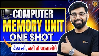 Computer Memory Unit | Computer Science One Shot | Types & Units | Computer Science by Sanjay Sir