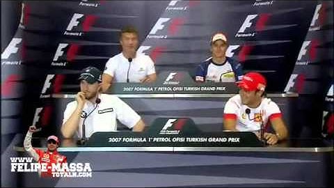 Funny press conference in Turkey, 2007