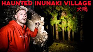 (SOMETHING IS WRONG HERE) TERRIFYING NIGHT in HAUNTED MURDER VILLAGE IN JAPANESE WOODS | INUNAKI 犬鳴村