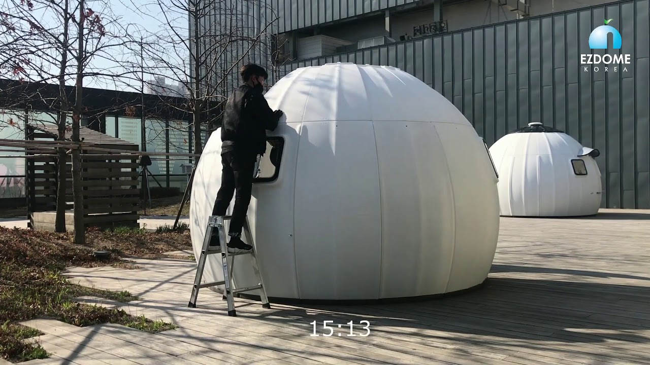 EZDOME House Easy Assembly/Disassembly DIY House | tradekorea