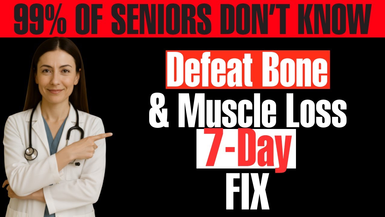 DEFEAT AGING: Stop Bone & Muscle Decay (7-Day Plan!) - YouTube