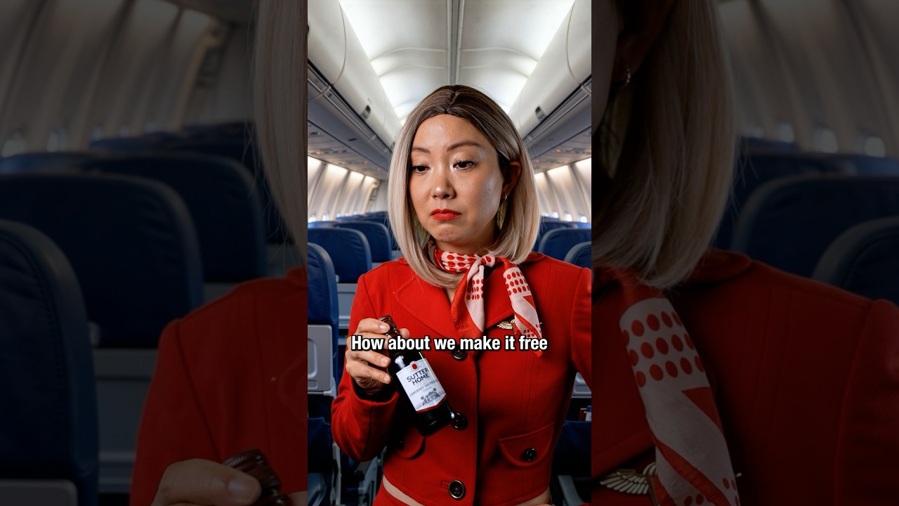 How he got a free first class upgrade !