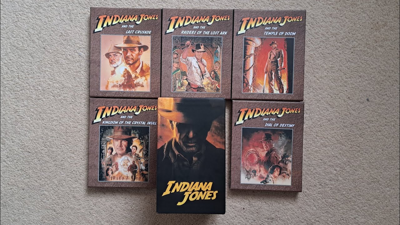 Blockbuster Boxsets Indiana Jones Complete Collection Full