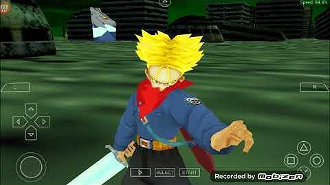 Dragon ball z tenkaichi tag team gameplay:Goku and vegeta vs trunks and ultimate gohan