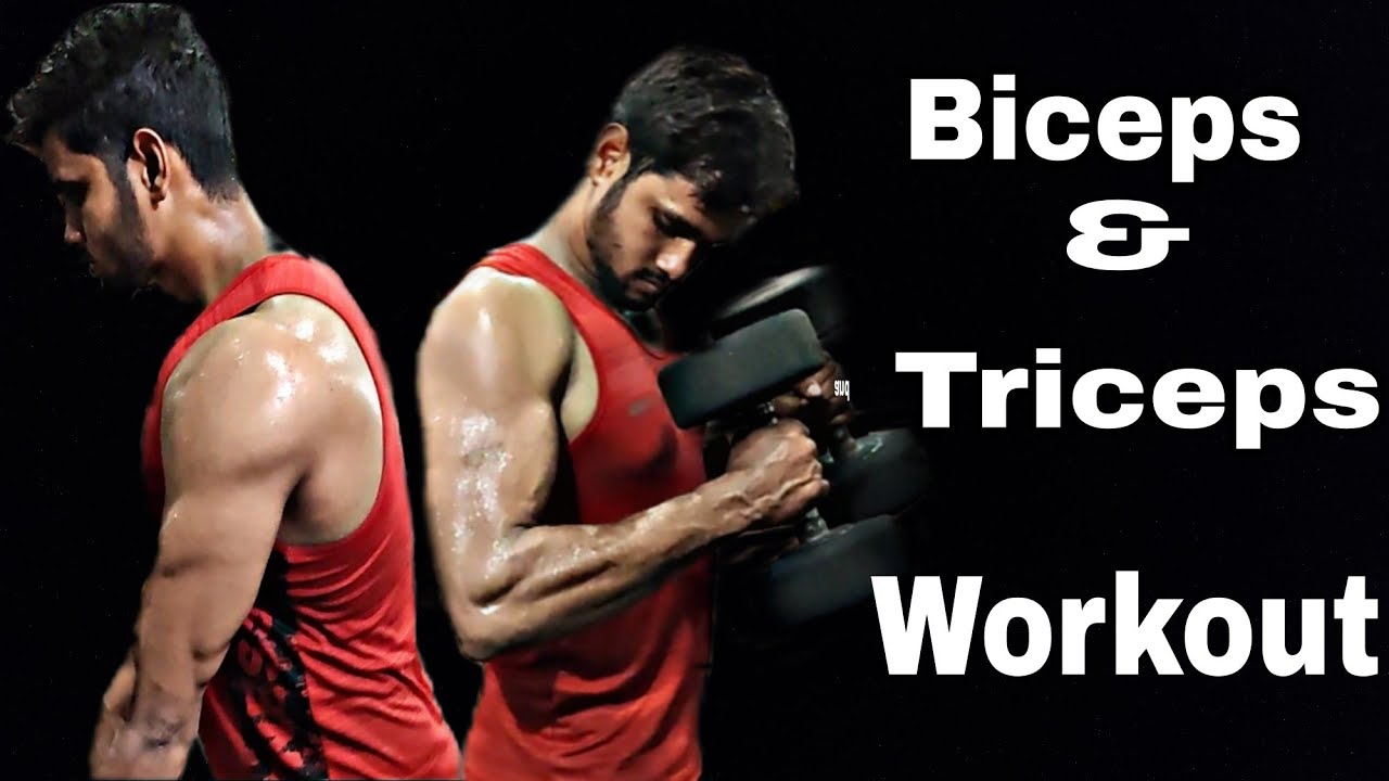 Biceps and tricep workout 2022!!ajay the power lifter YouTube