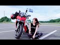 【🔴北海道一周2020】女性ライダーが愛車のDUCATIに跨り2000キロを走る!【苫小牧〜富良野ラベンダー畑】2